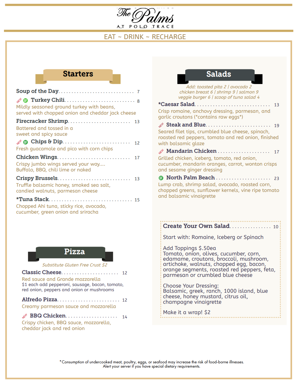 PT Dinner Menu Page 1 PNG May 2025