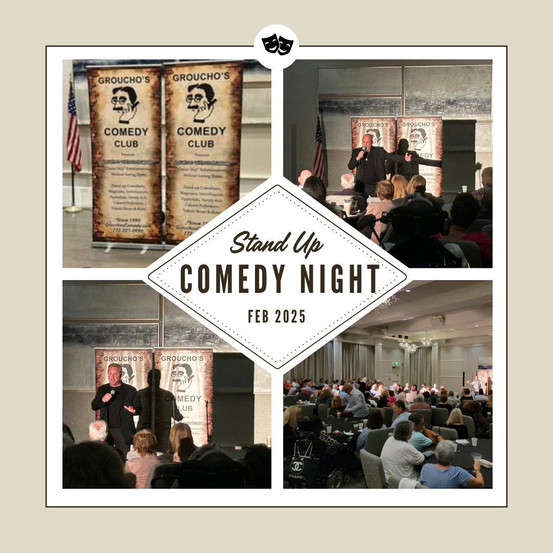Stand Up Comedy Feb 2025 Collage